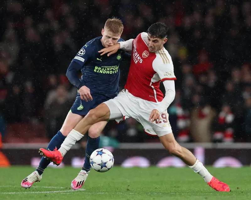 Nhận định soi kèo châu Á - PSV Eindhoven vs Arsenal